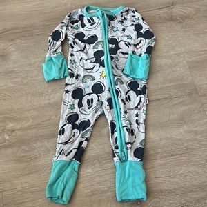 Little Sleepies Newborn Mickey Mouse PJS